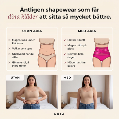 Aria Formande Trosor - En jämnare mage under kläderna